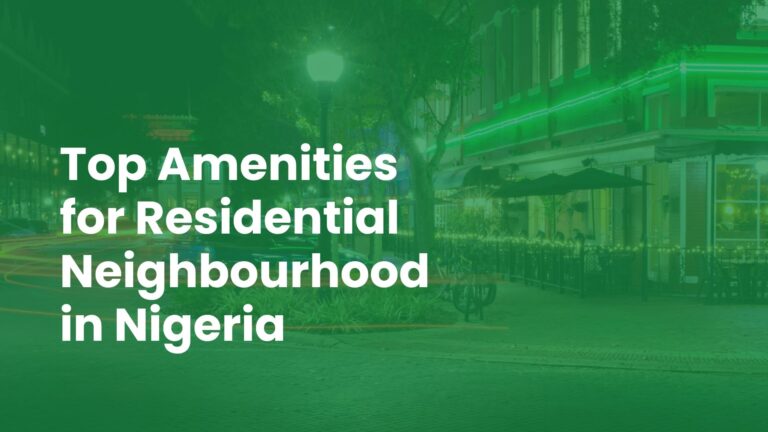 Basic amenities in Nigeria